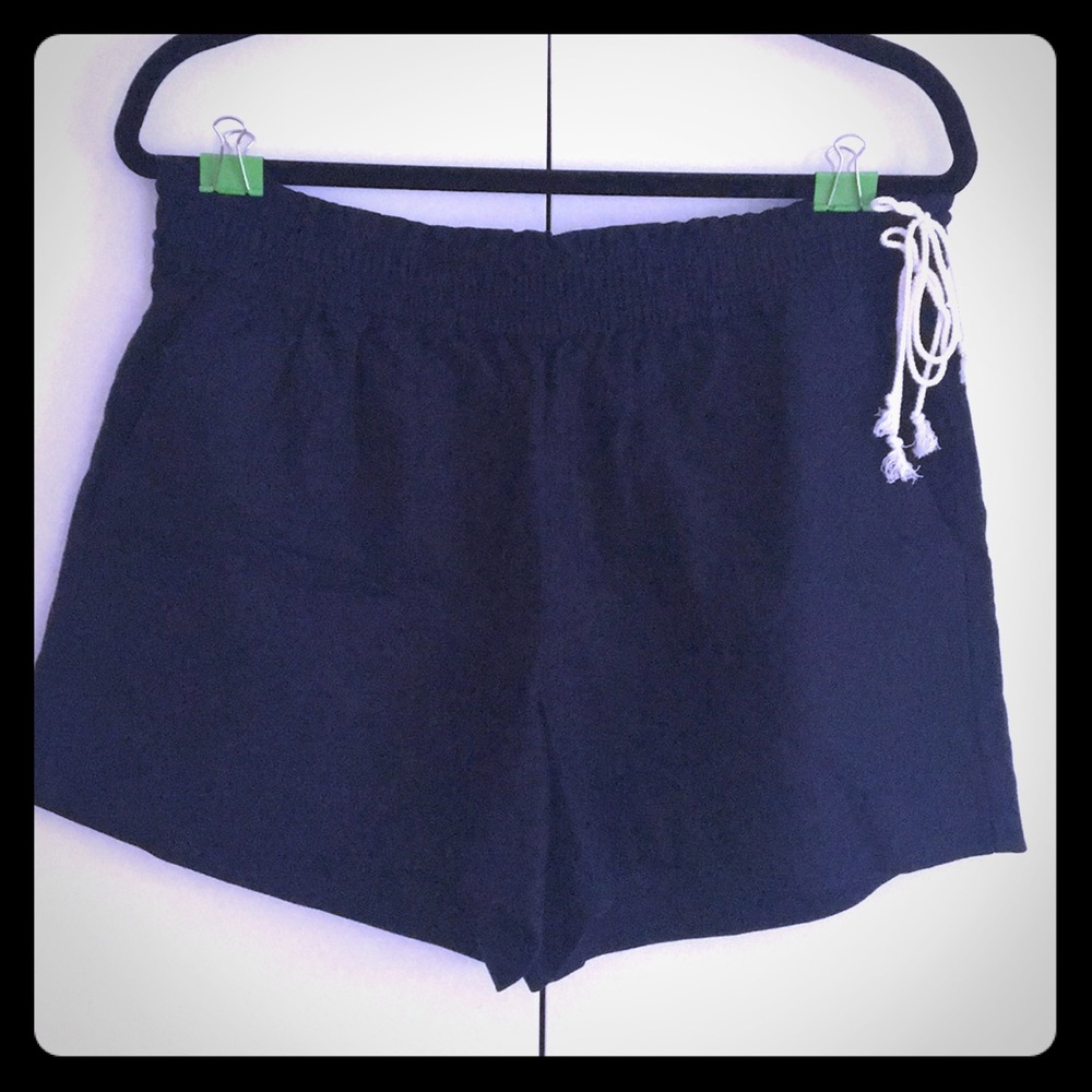 Navy linen J Crew Shorts size M